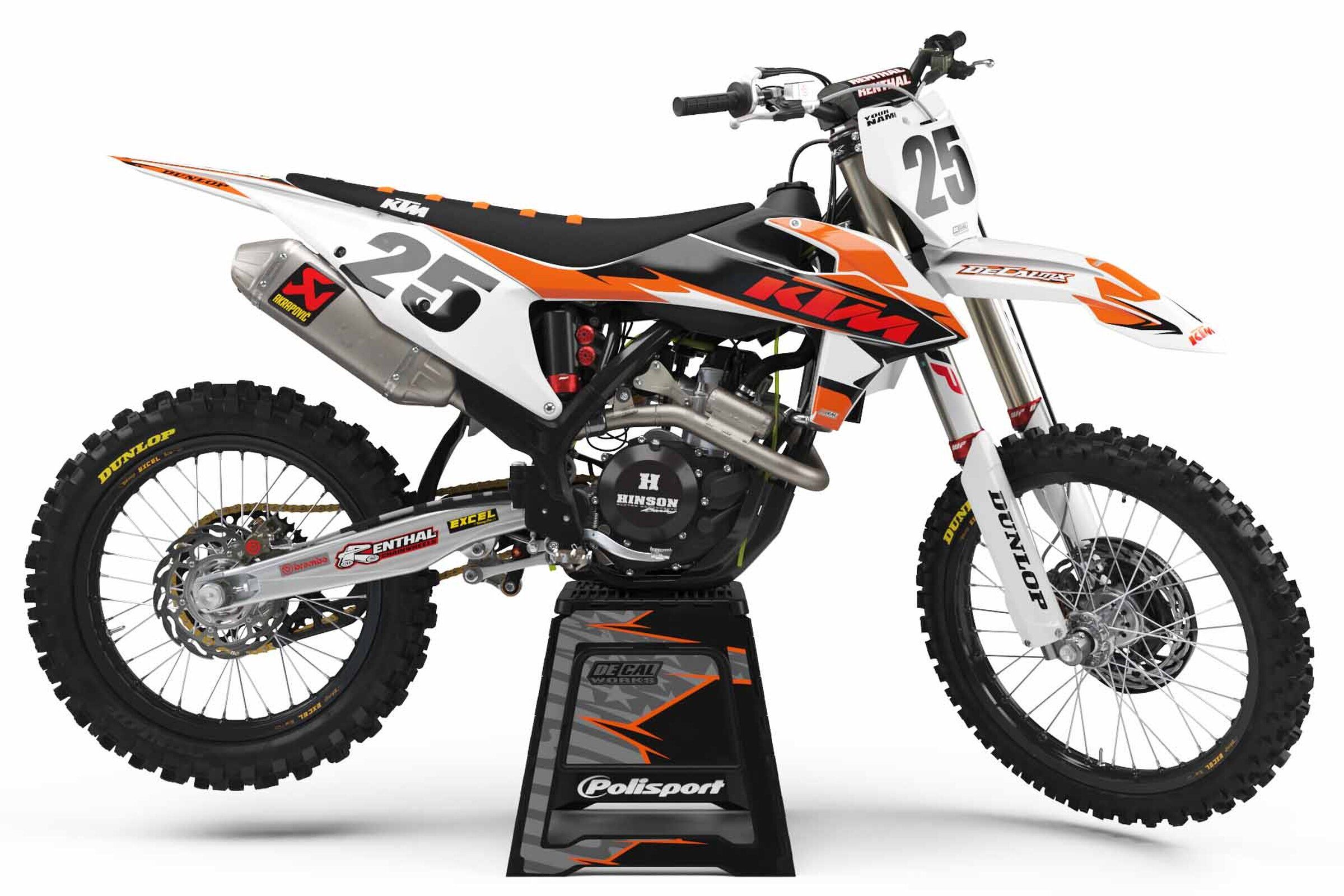 DeCal Works Officially Licensed KTM SXF Complete Graphics Kit eBay