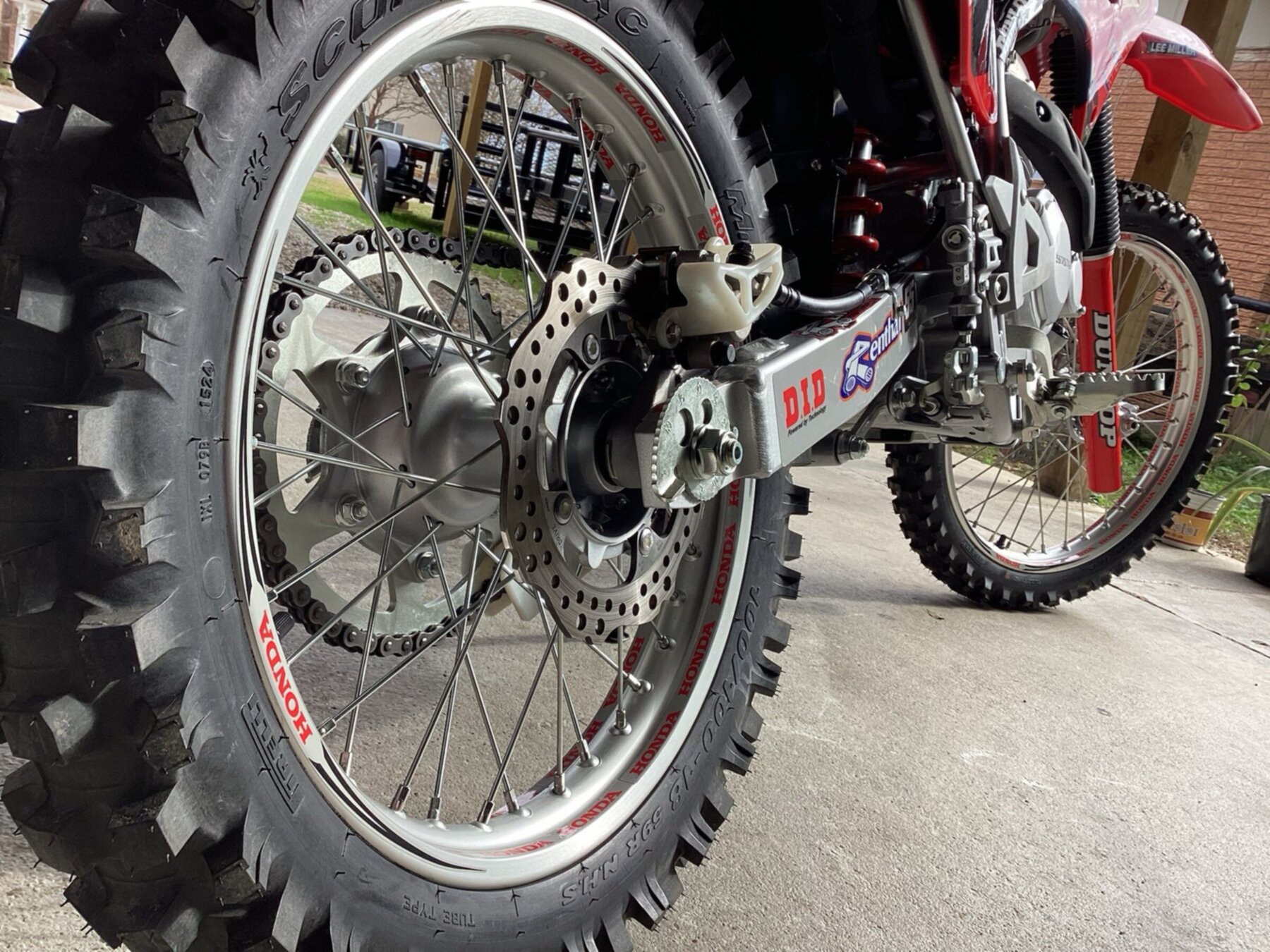 2025 Honda CRF250F (Offroad/Trail) Ready Made Complete Graphics Kit Collect Design number 55