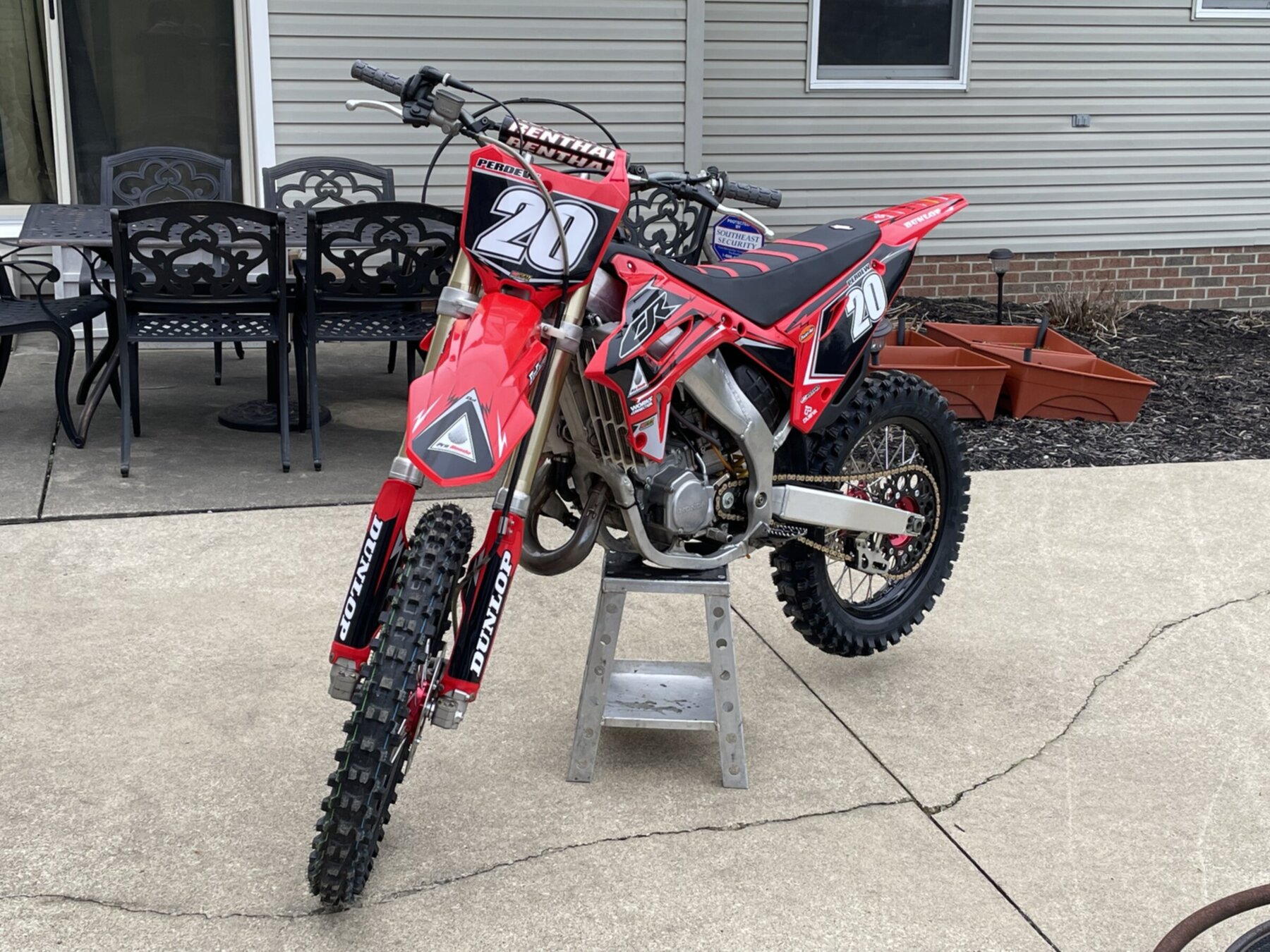 2005 Honda CR125 (2 Stroke) Semi Custom Complete Graphics Kit T-15 Series number 20