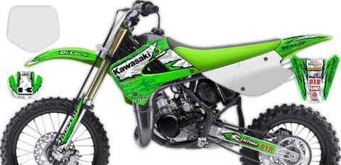 Ready Made Full Graphics Kit Kawasaki KX85 (2 Stroke) 2001 T-10 Series