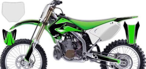 Semi Custom Full Graphics Kit Kawasaki KX250 (2 Stroke) 2003 T-2 Series
