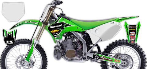 Ready Made Full Graphics Kit Kawasaki KX250 (2 Stroke) 2003 T-11 Series