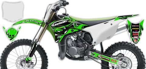 Ready Made Full Graphics Kit Kawasaki KX85 (2 Stroke) 2014 T-7 Series