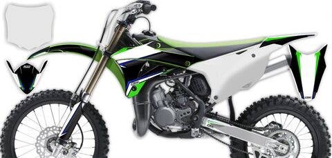 Semi Custom Full Graphics Kit Kawasaki KX85 (2 Stroke) 2014 T-12 Series