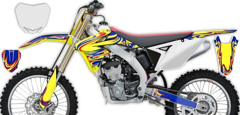 Semi Custom Full Graphics Kit Suzuki RMZ250 2013 T-7 Series
