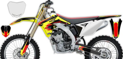 Semi Custom Full Graphics Kit Suzuki RMZ250 2013 T-4 Series