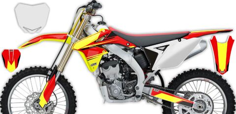 Semi Custom Full Graphics Kit Suzuki RMZ250 2013 T-1 Series