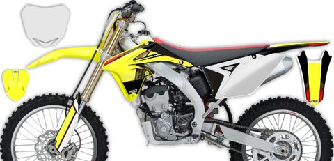 Semi Custom Full Graphics Kit Suzuki RMZ250 2013 T-16 Series