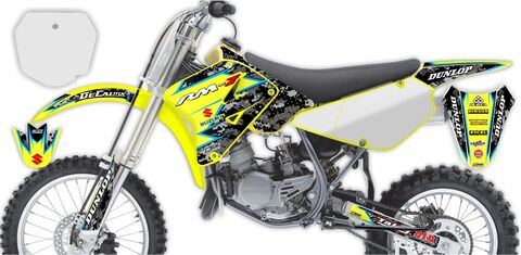 Ready Made Full Graphics Kit Suzuki RM85 (2 Stroke) 2002 Digital Camo Series