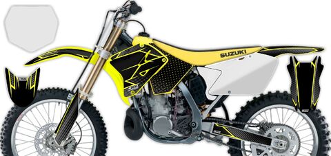Semi Custom Full Graphics Kit Suzuki RM125 (2 Stroke) 2001 T-11 Series