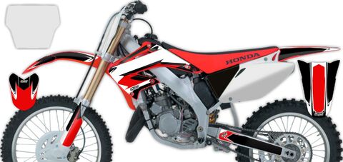 Semi Custom Full Graphics Kit Honda CR125 (2 Stroke) 2002 T-4 Series