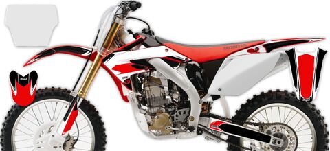 Semi Custom Full Graphics Kit Honda CRF450R 2004 T-4 Series