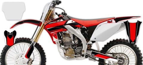 Semi Custom Full Graphics Kit Honda CRF450R 2004 T-1 Series
