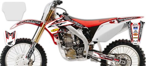 Ready Made Full Graphics Kit Honda CRF450R 2004 Traditional Camo Series