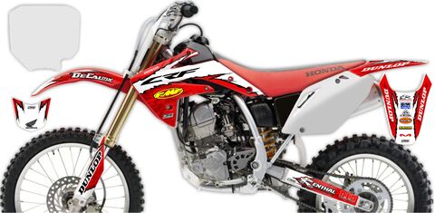 Ready Made Full Graphics Kit Honda CRF150R 2007 T-10 Series