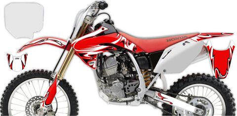 Semi Custom Full Graphics Kit Honda CRF150R 2007 T-7 Series