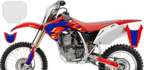 Semi Custom Full Graphics Kit Honda CRF150R 2007 T-6 Series