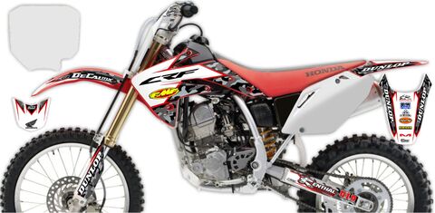 Ready Made Full Graphics Kit Honda CRF150R 2007 Traditional Camo Series