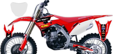 Ready Made Full Graphics Kit Honda CRF450R 2017 T-1 Series
