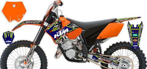 Ready Made Full Graphics Kit KTM SX125 (2 Stroke) 2003 Traditional Camo Series