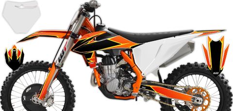 Semi Custom Full Graphics Kit KTM SXF450 2019 T-11 Series