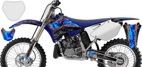 Semi Custom Full Graphics Kit Yamaha YZ250 (2 Stroke) 2002 T-10 Series