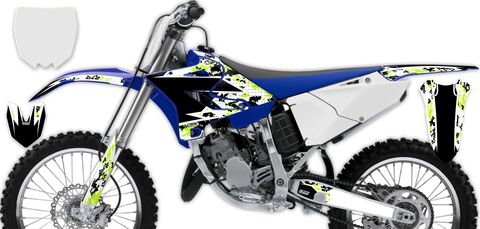 Semi Custom Full Graphics Kit Yamaha YZ125 (2 Stroke) 2015 Digital Camo Series