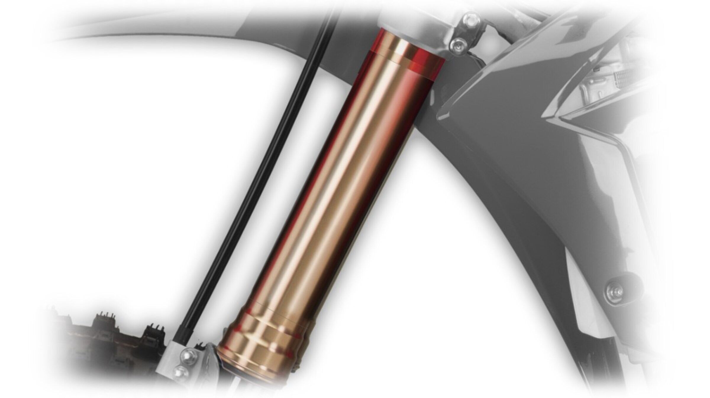 Clear Upper Fork Tube DeCal