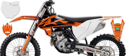 Ready Made Full Graphics Kit KTM SXF450 2016 KTM Factory Series 10