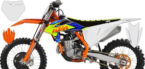 Ready Made Rad Graphics Kit KTM SXF450 2019 Stars and Stripes Series