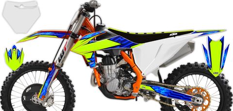 Semi Custom Full Graphics Kit KTM SXF450 2019 Stars and Stripes Series