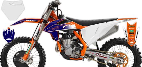 Ready Made Full Graphics Kit KTM SXF450 2019 Factory Series 21