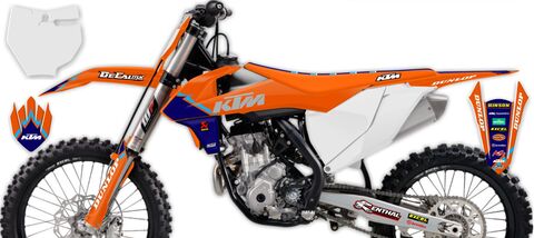 Ready Made Full Graphics Kit KTM SXF450 2016 T-18 Series