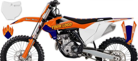 Semi Custom Full Graphics Kit KTM SXF450 2016 T-18 Series