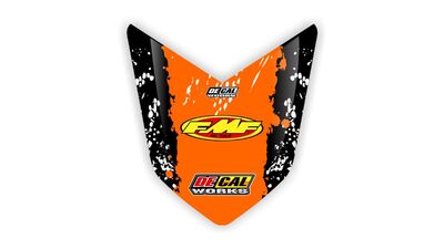 Front Fender Graphics Kit for KTM EXC Dirt Bike