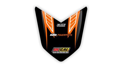 Front Fender Graphics Kit for Kawasaki KX Dirt Bike