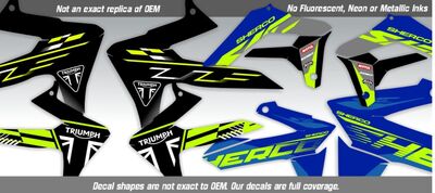 OEM Replica Style Rad Graphics Kit