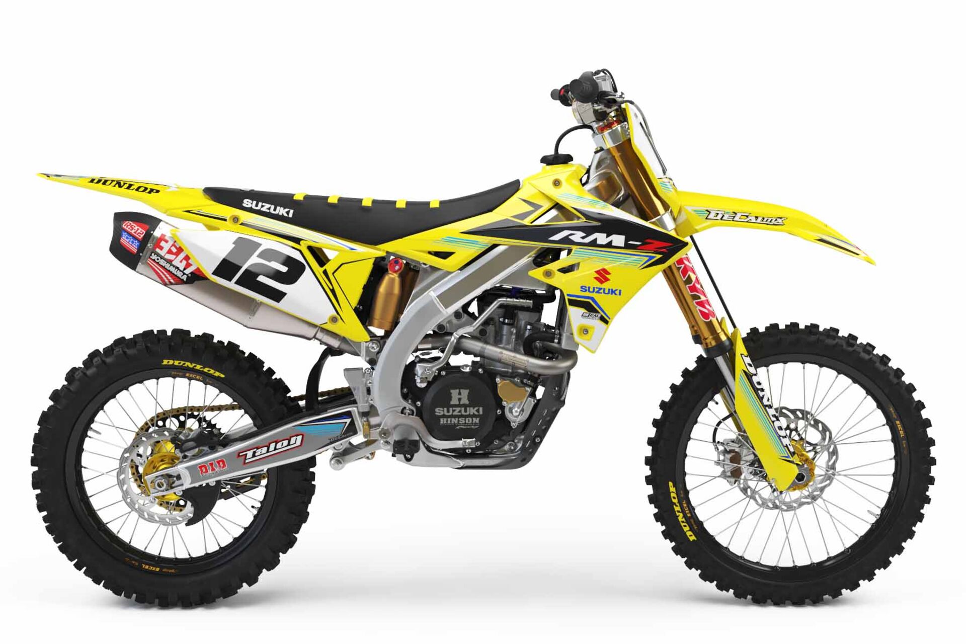 Ready Made Complete Graphics Kit Suzuki RM85 (2 Stroke) 2002 T-12 Series