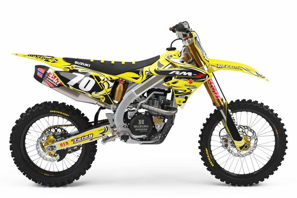 Ready Made Complete Graphics Kit Suzuki RM125 (2 Stroke) 2001 T-7 Series