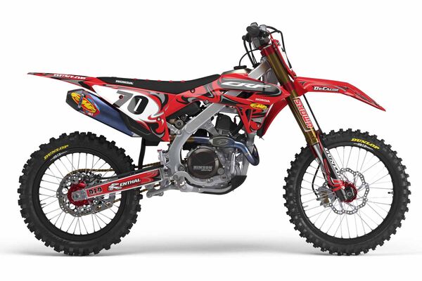Ready Made Complete Graphics Kit Honda CR125 (2 Stroke) 2002 T-7 Series
