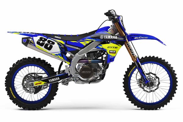 Ready Made Complete Graphics Kit Yamaha YZ250 (2 Stroke) 2002 T-8 Series