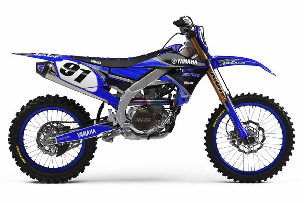 Ready Made Complete Graphics Kit Yamaha YZ250 (2 Stroke) 2002 T-9 Series
