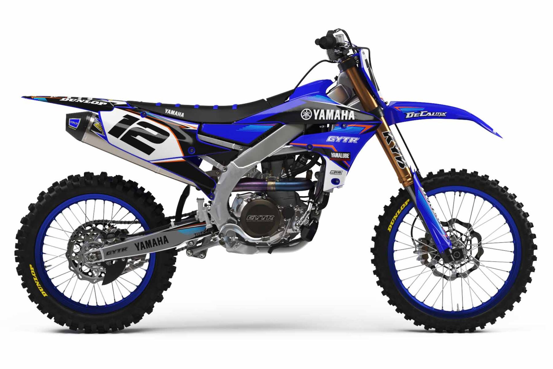 Ready Made Complete Graphics Kit Yamaha YZ250 (2 Stroke) 2002 T-12 Series