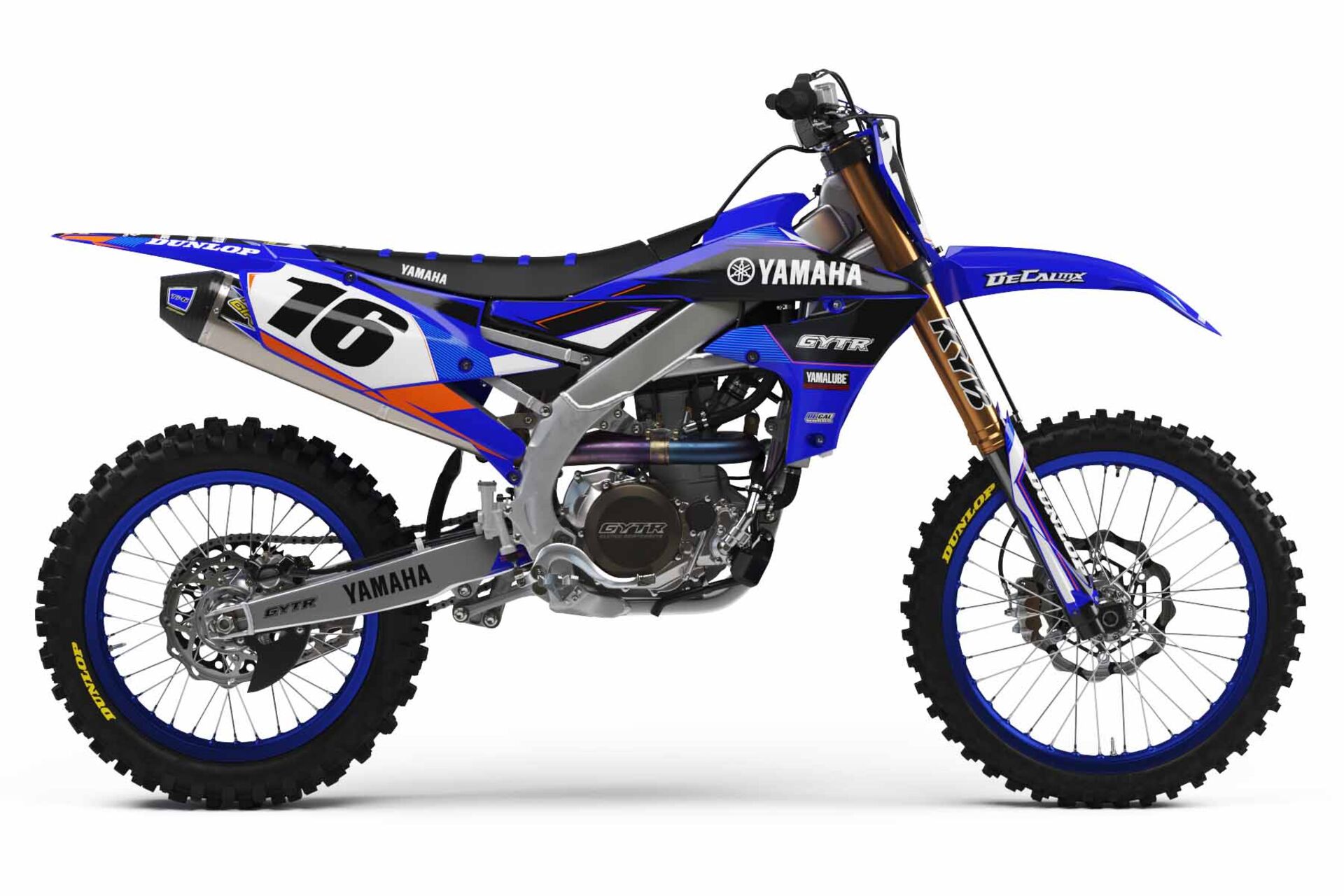 Ready Made Complete Graphics Kit Yamaha YZ250 (2 Stroke) 2002 T-16 Series