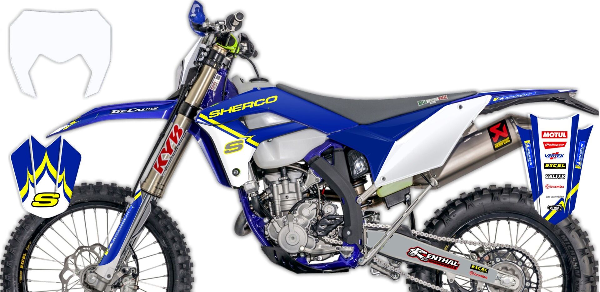 Ready Made Full Graphics Kit 2022 Sherco T-18 Series