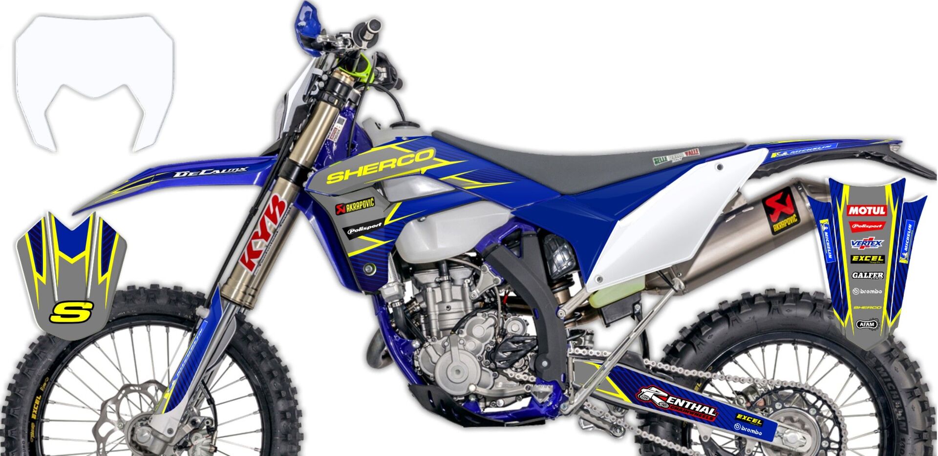 Ready Made Full Graphics Kit 2022 Sherco T-11 Series