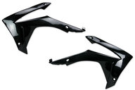 Polisport Black Radiator Shroud Set for Honda: CRF250R (2014-2017), CRF450R (2013-2016)