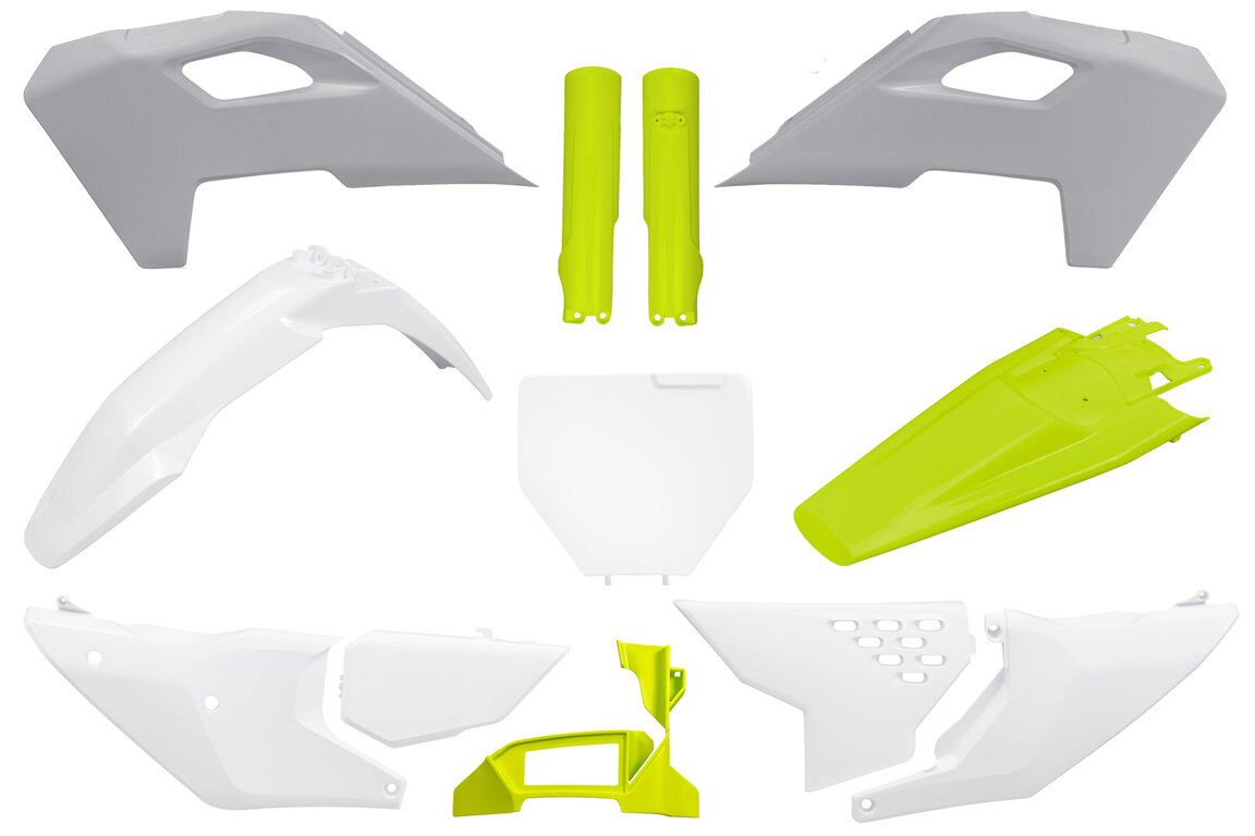 Mix & Match Plastic Kit With Lower Forks for 22-24 Husqvarna FC, FX, TC, TX