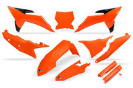 UFO OEM 25 Color w/Forks Plastic Kit for KTM: SX125 (2025-2026), SX150 (2025-2026), SX250 (2025-2026), SX300 (2025-2026), SXF250 (2025-2026), SXF350 (2025-2026), SXF450 (2025-2026), XC125 (2025), XC250 (2025-2026), XC300 (2025-2026), XCF250 (2025-2026), XCF350 (2025), XCF450 (2025-2026)