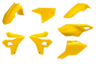 Polisport Yellow Restyled Plastic Kit for Suzuki: DR-Z400 (2000-2018, 2020-2024)